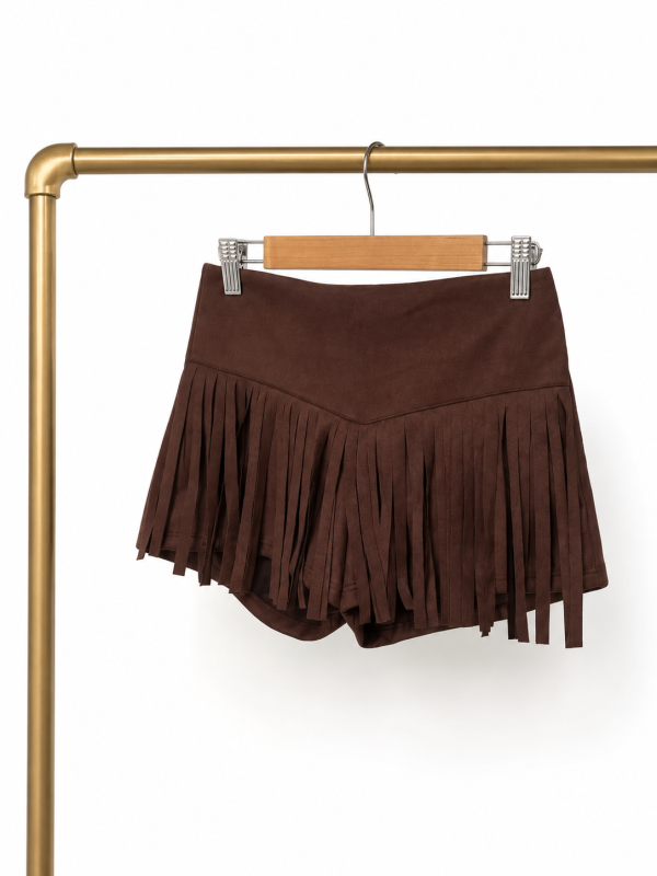 SHORT GAMUZADO