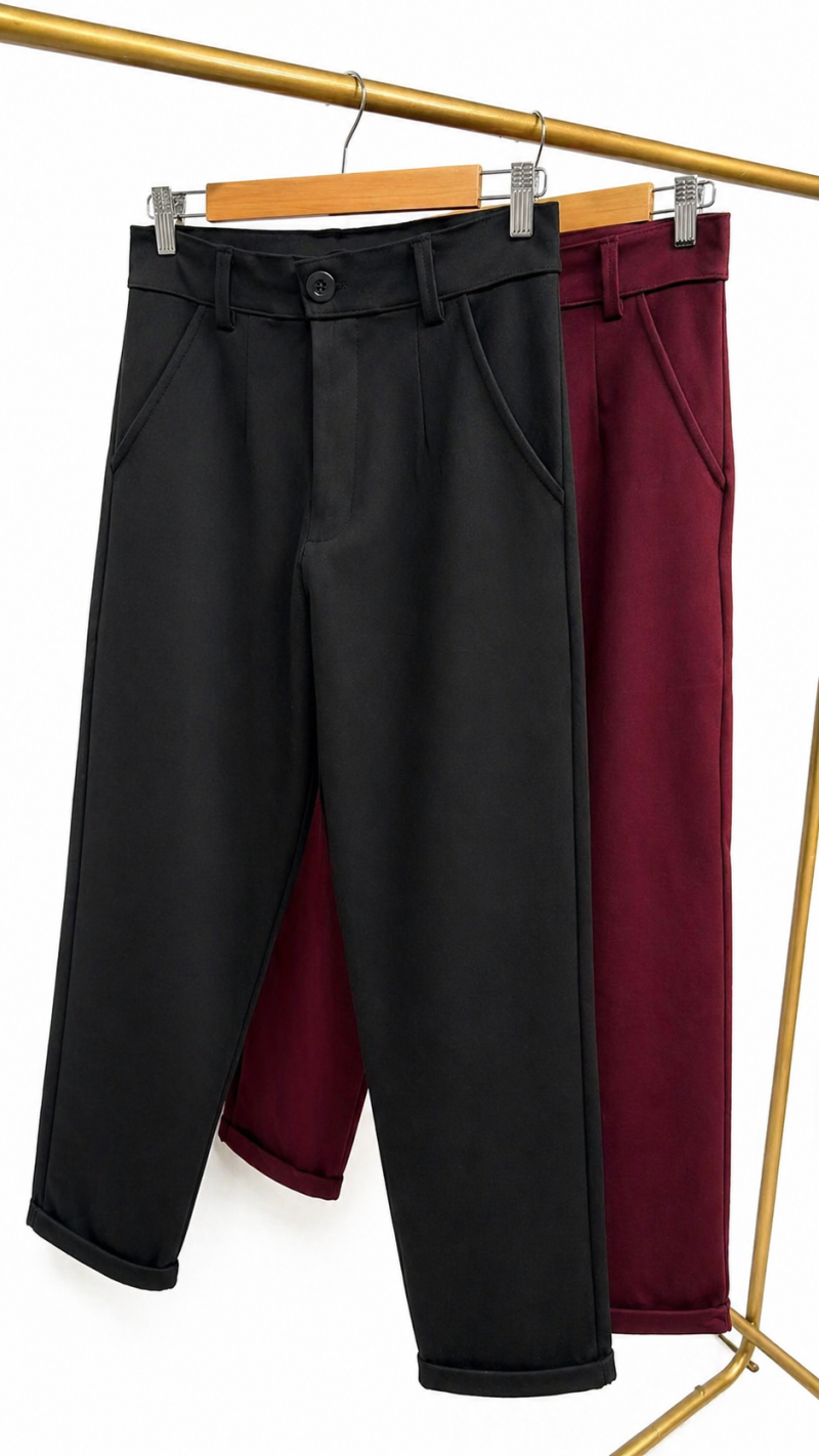 PANTALON PUNTO ROMA BABUCHA