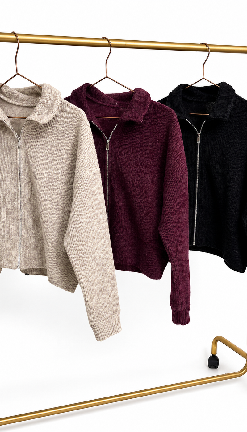 CAMPERA WAFLE FRIZADO