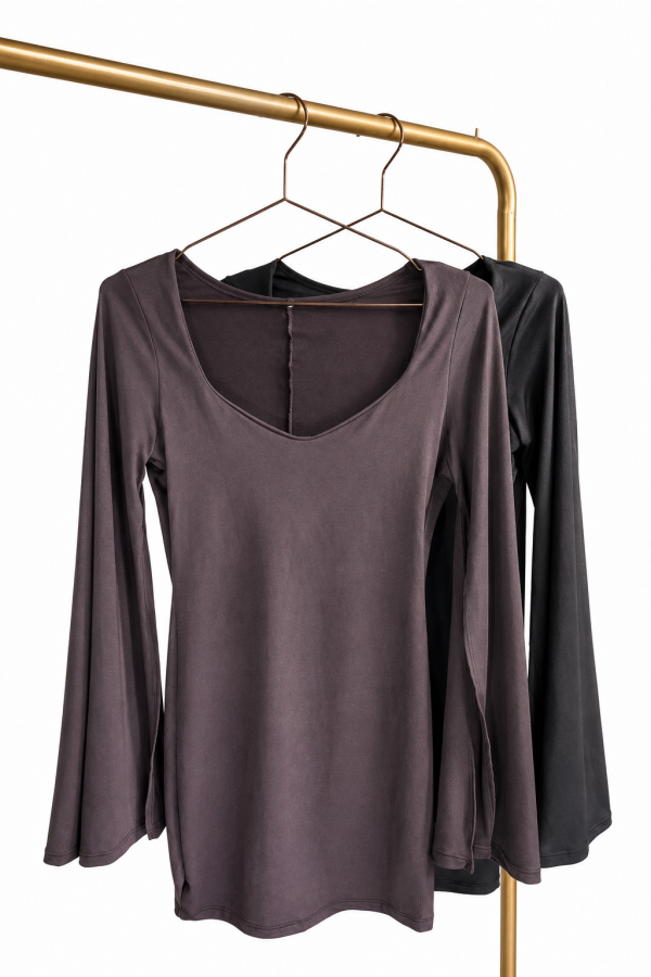 VESTIDO MANGAS MURCIELAGO