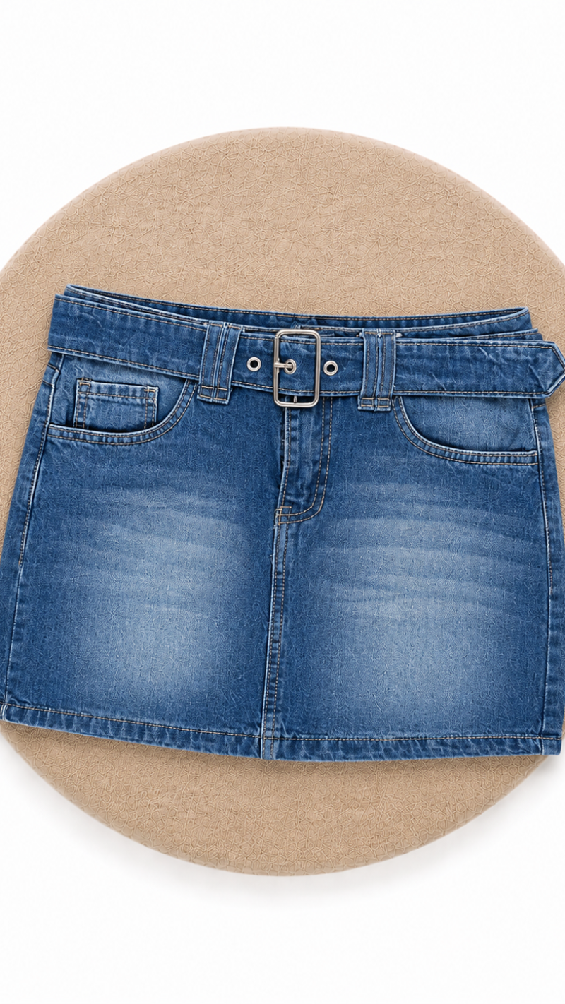 POLLERA DE JEAN