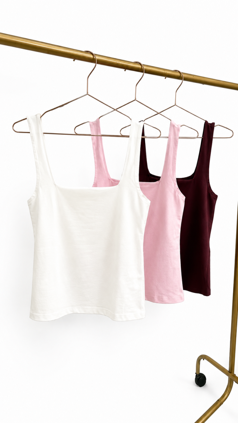 MUSCULOSA ESCOTE CUADRADO