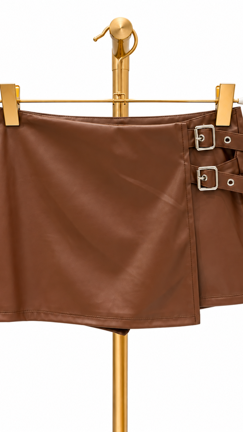SHORT POLLERA ENGOMADA