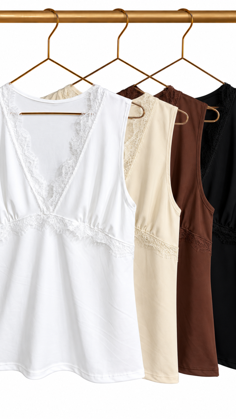 MUSCULOSA LENCERA