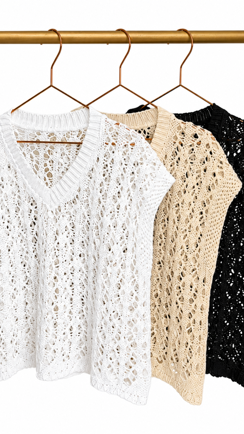 CHALECO CROCHET