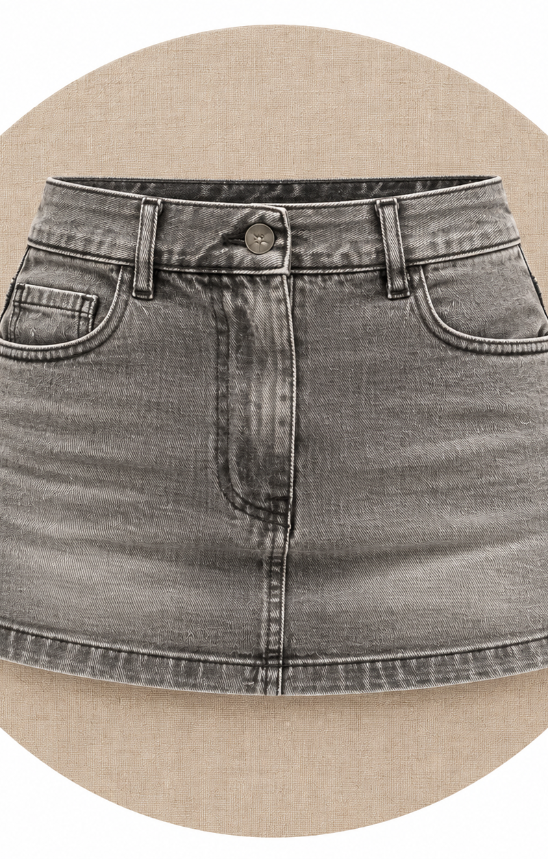 SHORT POLLERA
