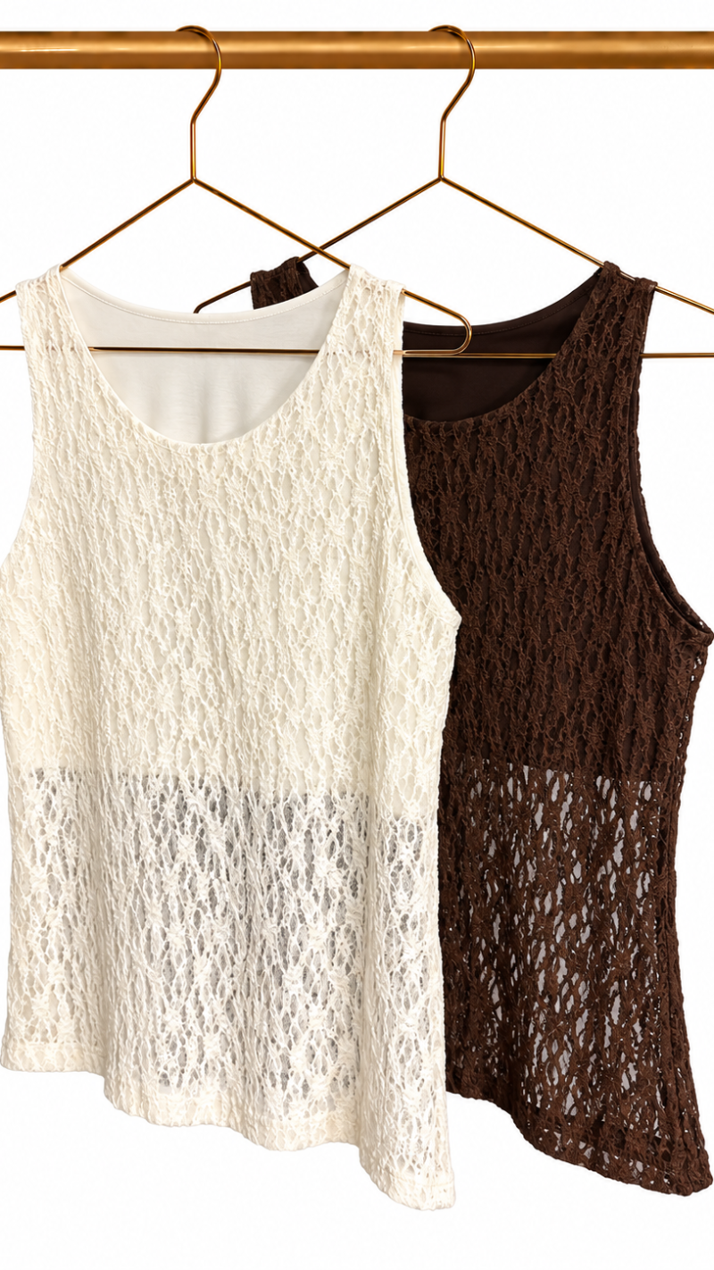 MUSCULOSA ENCAJE