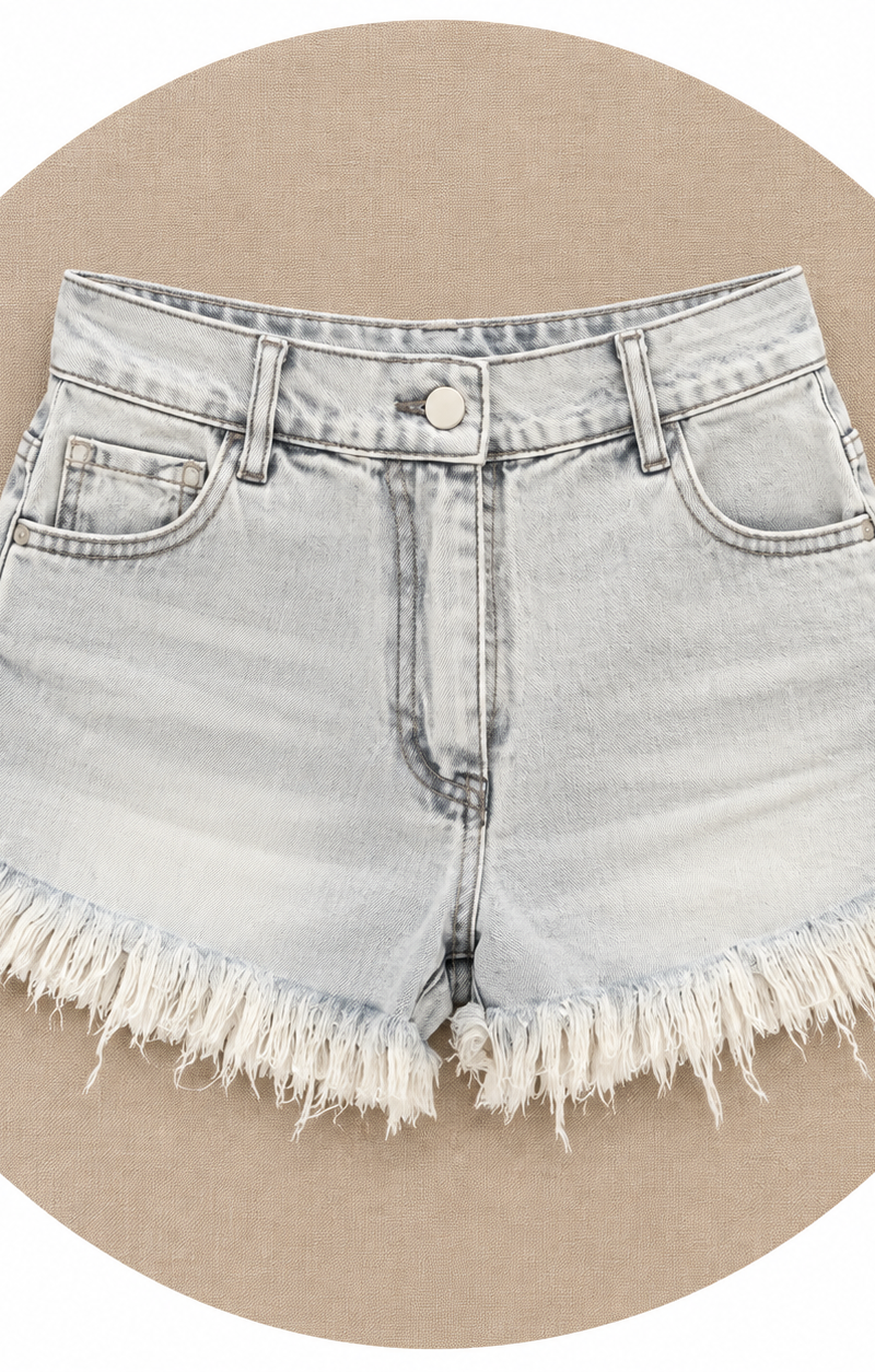SHORT MOM DE JEAN